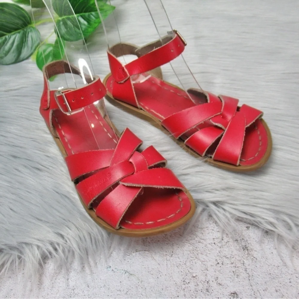 Salt Water Red Classic Waterproof Sandals 13